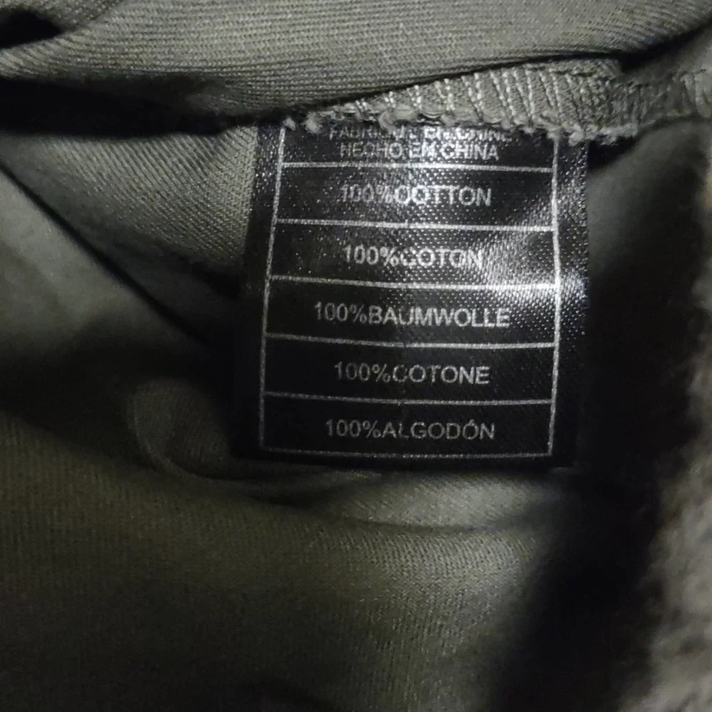 Jack by BB Dakota Ready For It Cotton Canvas Jacket Green Medium - Picture 10 of 10